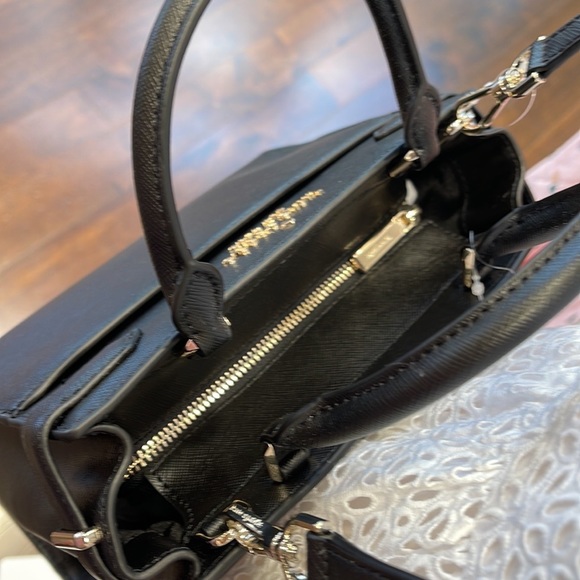 Kate Spade staci small satchel black NWT - Picture 4 of 16